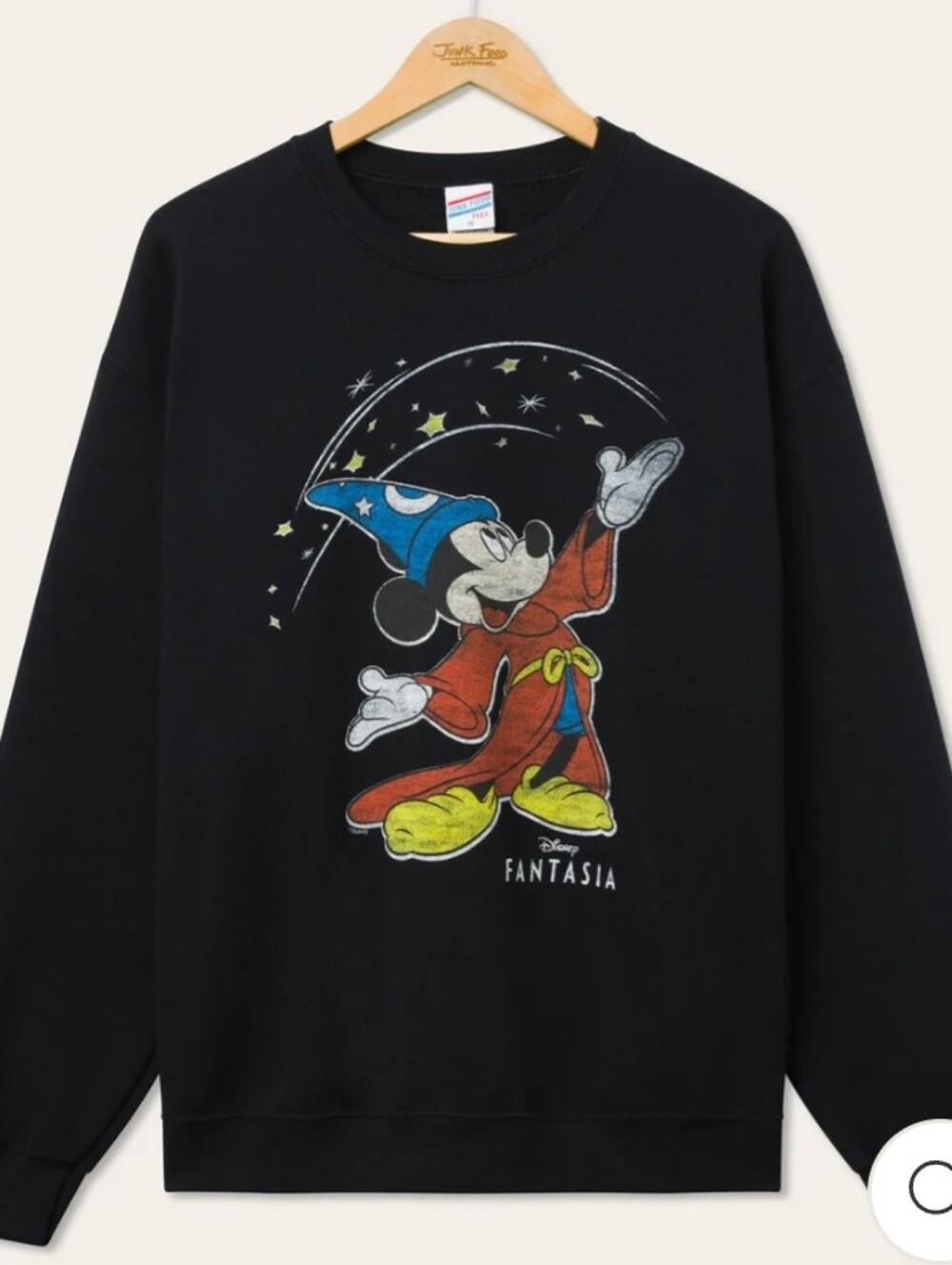 Junk Food Clothing Mickey Fantasia Unisex Sweatshirt